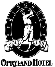 SPRING HOUSE GOLF CLUB OPRYLAND HOTEL logo