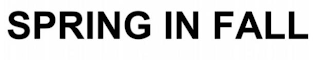 SPRING IN FALL logo