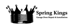 SPRING KINGS GARAGE DOOR REPAIR & INSTALLATION logo