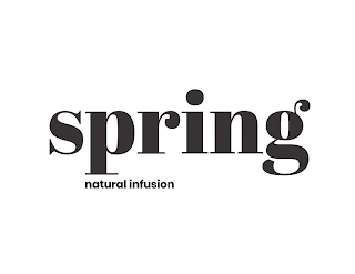 SPRING NATURAL INFUSION logo