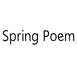 SPRING POEM logo