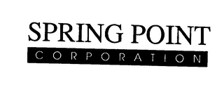 SPRING POINT CORPORATION logo