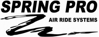 SPRING PRO AIR RIDE SYSTEMS logo