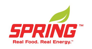 SPRING REAL FOOD. REAL ENERGY. logo