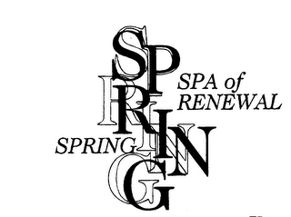 SPRING SPA OF RENEWAL SPRING