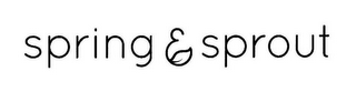 SPRING & SPROUT logo
