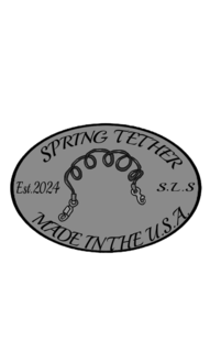 SPRING TETHER S.L.S.  EST. 2024  MADE IN THE U.S.A. logo