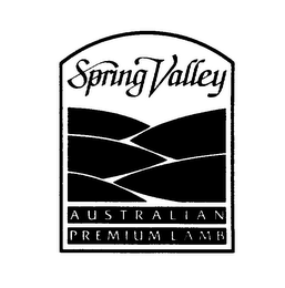 SPRING VALLEY AUSTRALIAN PREMIUM LAMB logo