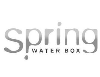 SPRING WATER BOX logo
