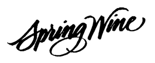 SPRING WINE logo