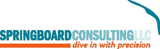 SPRINGBOARD CONSULTINGLLC DIVE IN WITH PRECISION logo