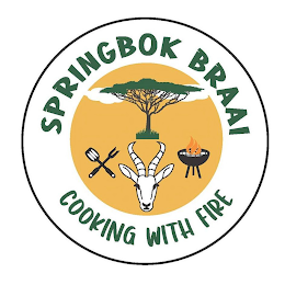 SPRINGBOK BRAAI COOKING WITH FIRE logo