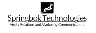 SPRINGBOK TECHNOLOGIES MEDIA RELATIONS AND MARKETING COMMUNICATIONS logo