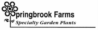 SPRINGBROOK FARMS SPECIALTY GARDEN PLANTS logo