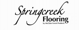 SPRINGCREEK FLOORING BY MCCLAIN FOREST PRODUCTS logo