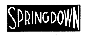 SPRINGDOWN logo