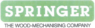 SPRINGER THE WOOD-MECHANISING COMPANY logo