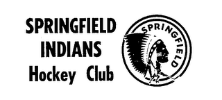 SPRINGFIELD INDIANS HOCKEY CLUB logo