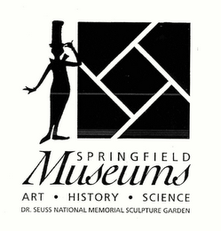 SPRINGFIELD MUSEUMS ART HISTORY SCIENCE DR. SEUSS NATIONAL MEMORIAL SCULPTURE GARDEN logo