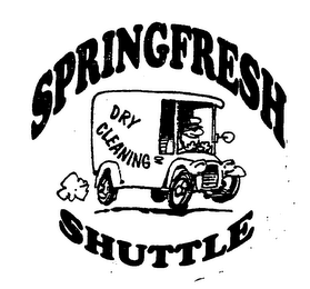 SPRINGFRESH SHUTTLE DRY CLEANING logo