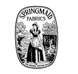SPRINGMAID FABRICS THE SPRINGS COTTON MILLS logo