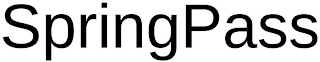 SPRINGPASS logo