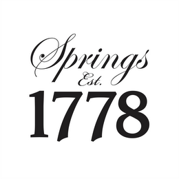 SPRINGS EST. 1778 logo