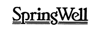 SPRINGWELL logo