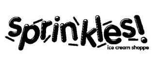 SPRINKLES! ICE CREAM SHOPPE logo