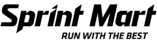 SPRINT MART RUN WITH THE BEST logo