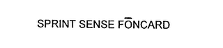 SPRINT SENSE FONCARD