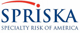 SPRISKA SPECIALTY RISK OF AMERICA logo