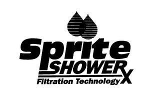 SPRITE SHOWERX FILTRATION TECHNOLOGY logo
