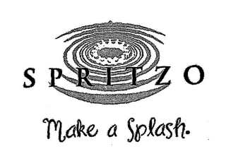 SPRITZO MAKE A SPLASH. logo