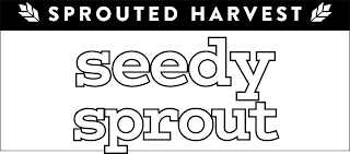 SPROUTED HARVEST SEEDY SPROUT logo