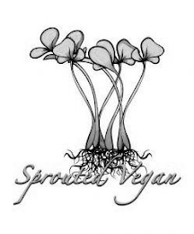SPROUTED VEGAN logo