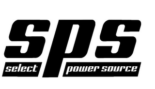 SPS SELECT POWER SOURCE logo