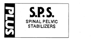 S.P.S. SPINAL PELVIC STABILIZERS PLUS logo