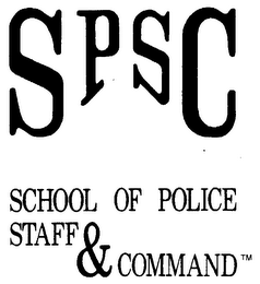 SPSC SCHOOL OF POLICE STAFF & COMMAND logo
