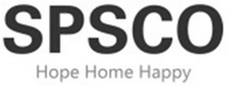 SPSCO HOPE HOME HAPPY logo