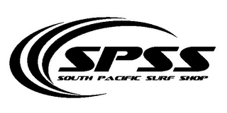SPSS SOUTH PACIFIC SURF SHOP logo