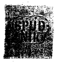 SPUD NIK THE RUSSIAN COUCH POTATO logo