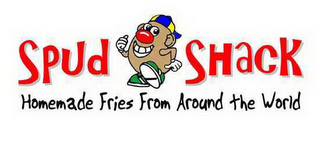 SPUD SHACK HOMEMADE FRIES FROM AROUND THE WORLD logo
