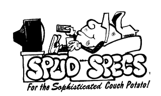 SPUD SPECS FOR THE SOPHISTICATED COUCH POTATO! logo