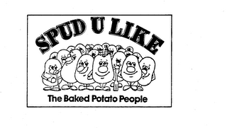 SPUD U LIKE THE BAKED POTATO PEOPLE logo