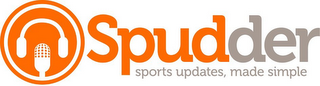 SPUDDER SPORTS UPDATES, MADE SIMPLE logo