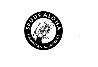 SPUDS ALOHA HAWAIIAN MARINADE logo