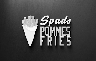 SPUDS POMMES FRIES logo