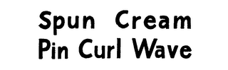 SPUN CREAM PIN CURL WAVE logo