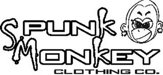 SPUNK MONKEY CLOTHING COMPANY logo